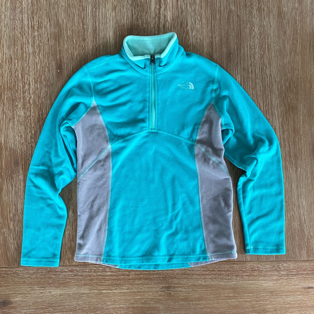 The North Face Girls’ Glacier Quarter-Zip Fleece Pullover Size Large (14-16)
